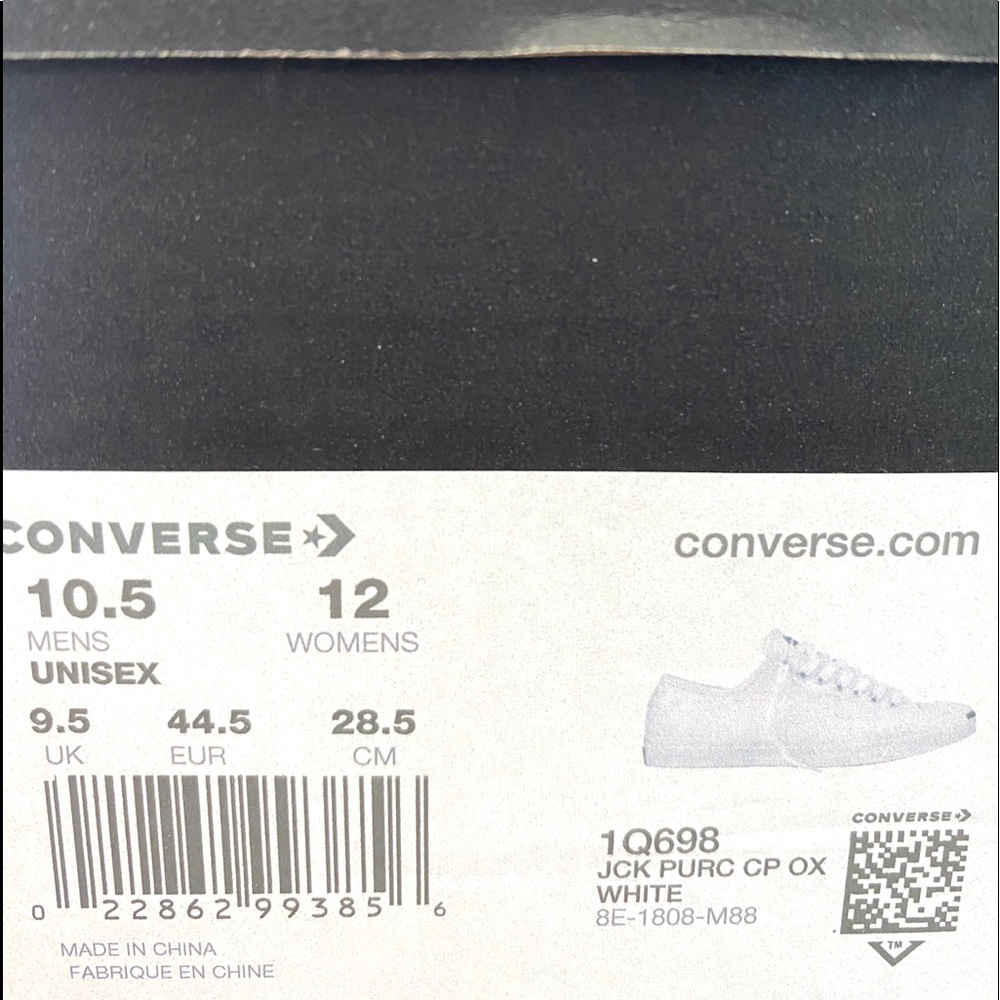 Converse Jack Purcell CP Low Top Canvas White Men - Picture 11 of 11